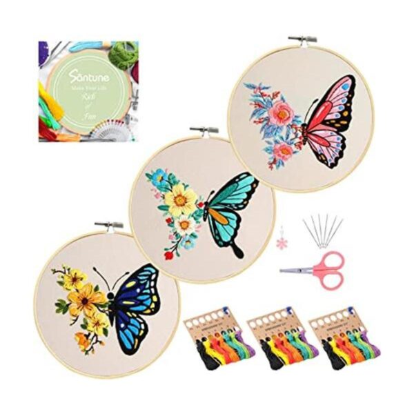 Santune Kit de bordado para principiantes adultos kit de_1