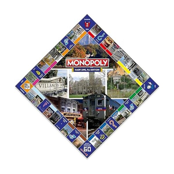 Monopoly The Main Line Edition juego de mesa familiar_2