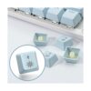 Qisan Teclado mecánico para juegos de tamaño completo de