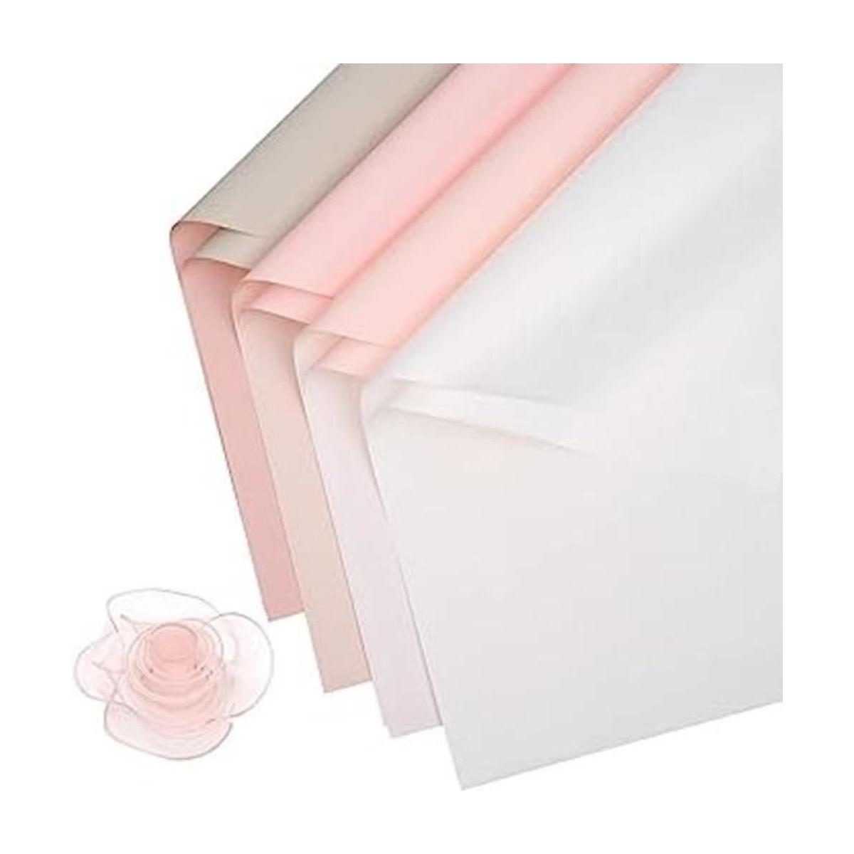 HYSSINOWRAP 40 hojas de 4 colores de doble cara papel de
