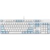 Qisan Teclado mecánico para juegos de tamaño completo de