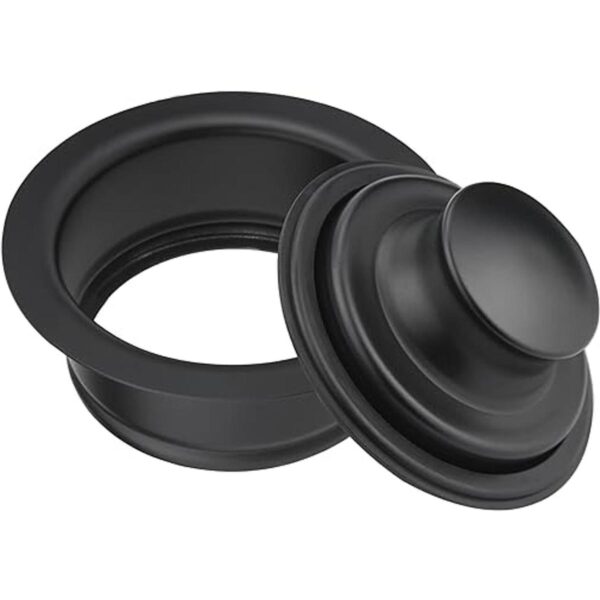 Garbage Disposal Flange 304 Stainless Steel Matte Black_1