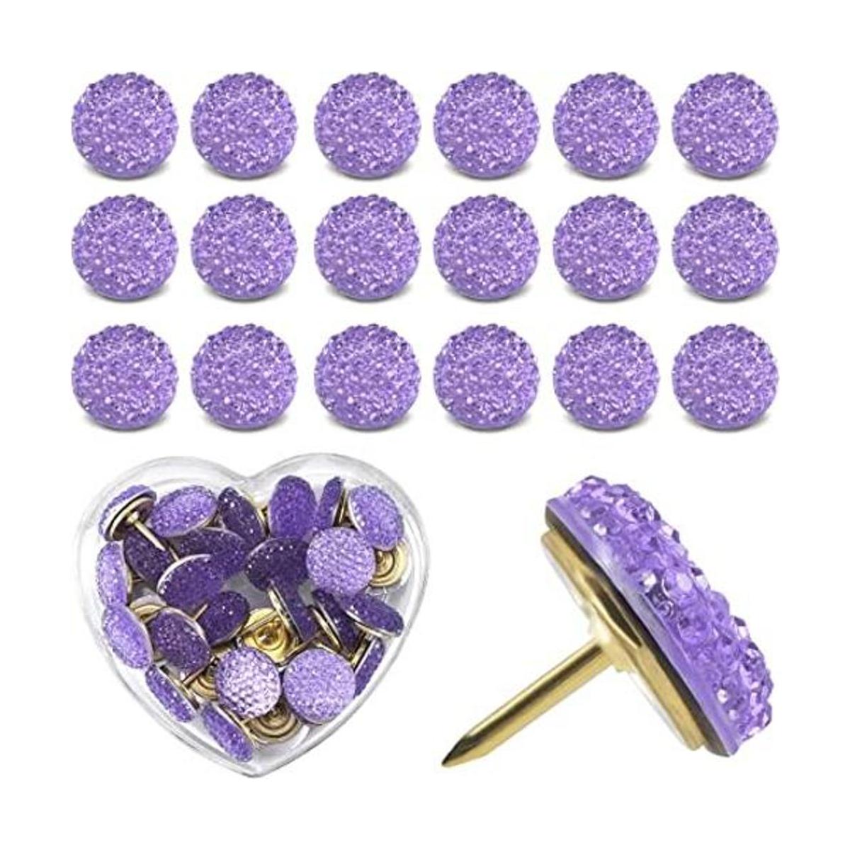 PAGOW 20 tachuelas para el pulgar decoración de diamantes