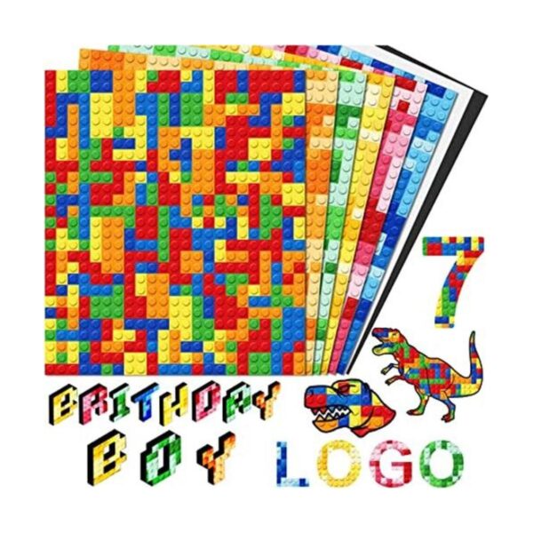 Bloque de construcción HTV para niños diseño de vinilo de