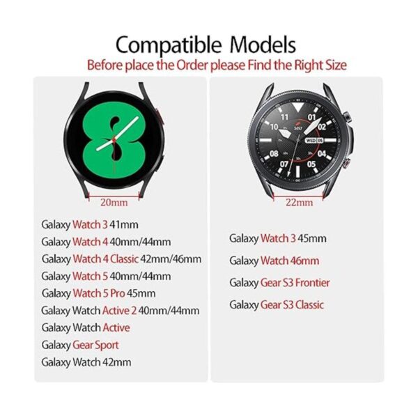 V.R.HOPE Correa de reloj compatible con Samsung Galaxy_2