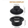 Garbage Disposal Flange 304 Stainless Steel Matte Black_5
