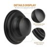 Garbage Disposal Flange 304 Stainless Steel Matte Black_2