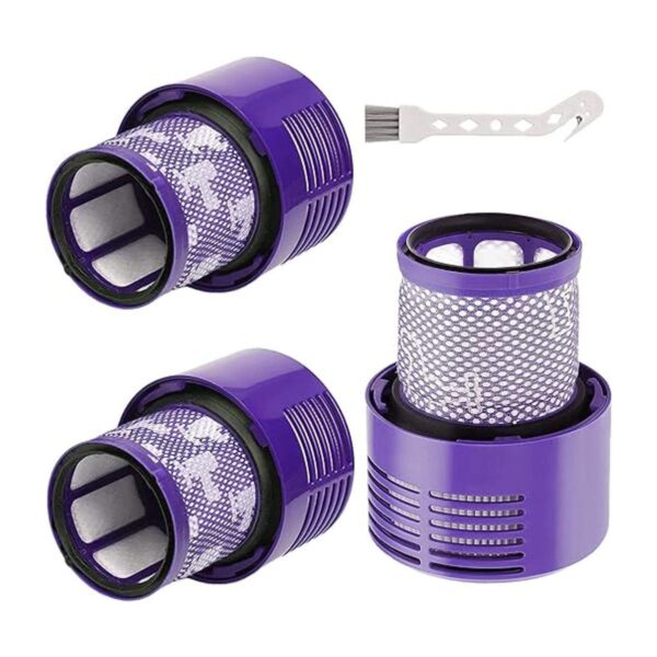 Paquete de 3 filtros V10 de repuesto compatibles con Dyson_1