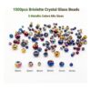 JEBBO 1000 cuentas de cristal Briolette a granel de 0.157_3