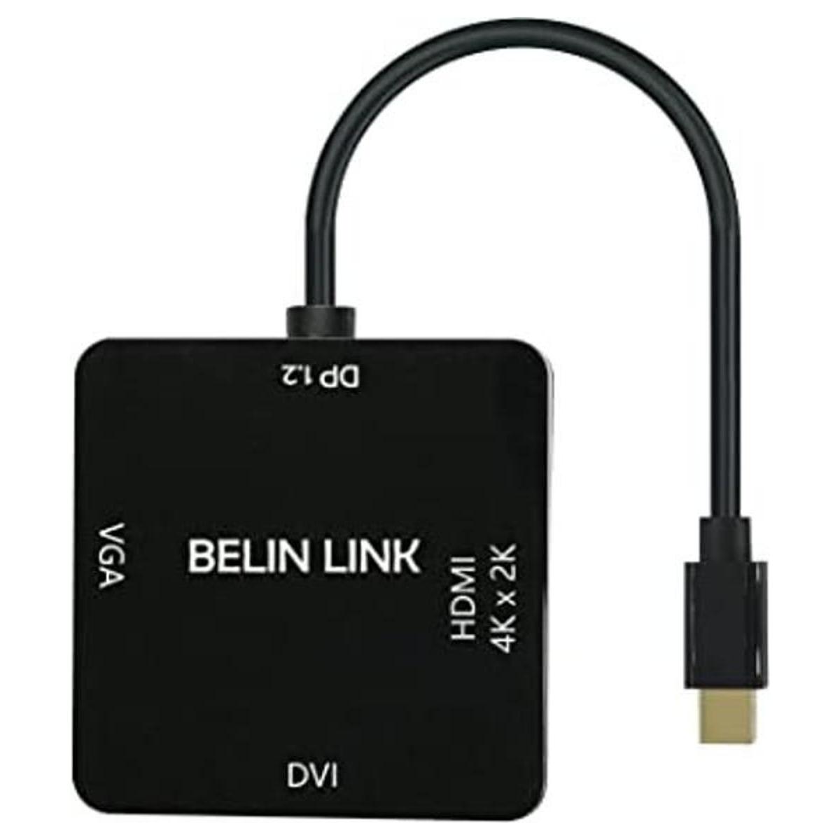 Mini DP to HDMI VGA DVI AdapterMini DisplayPort to VGA