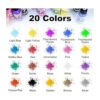 Pintura para aerógrafo kit de pintura acrílica de 20_2