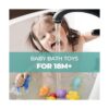 Juguetes de baño para bebés sin moho para niños de 1 año_3