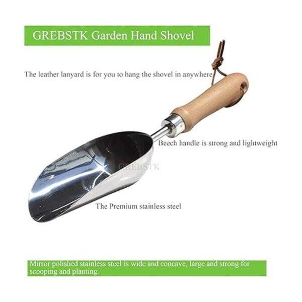 GREBSTK Pala de jardín de gran capacidad para_4