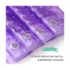 Eazzier Bath Cortina de ducha de plástico de cristal 3D_3