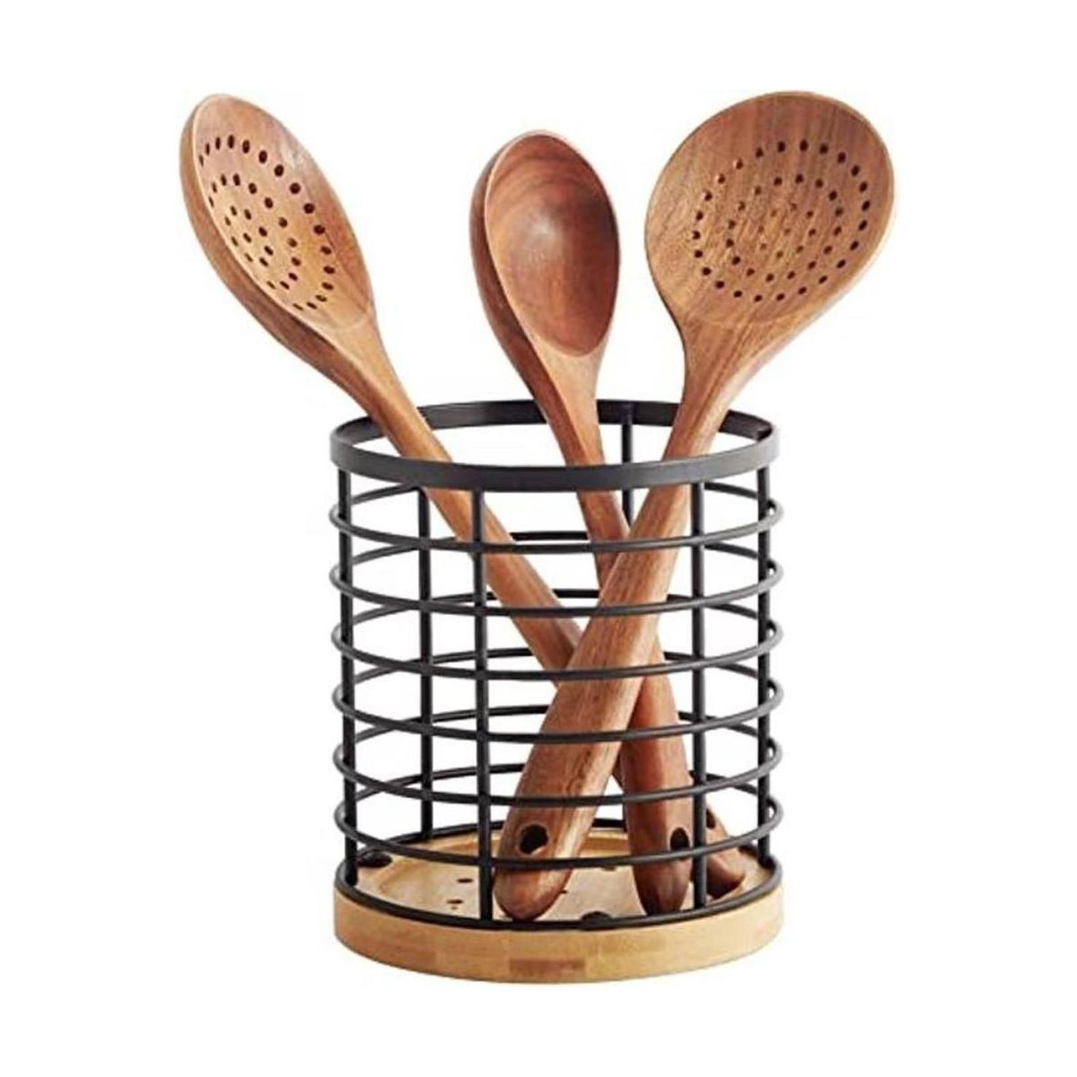Soporte para utensilios para encimera de cocina 5.2 x 5.2