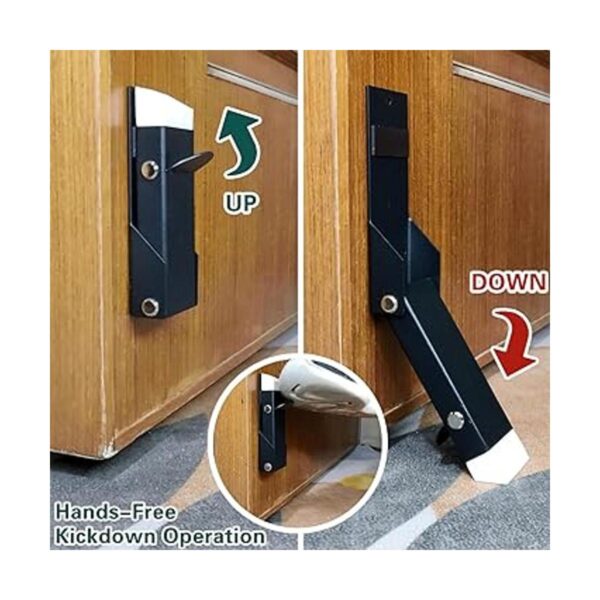 Door Stoppers for Bottom of Door No Drilling Door_2