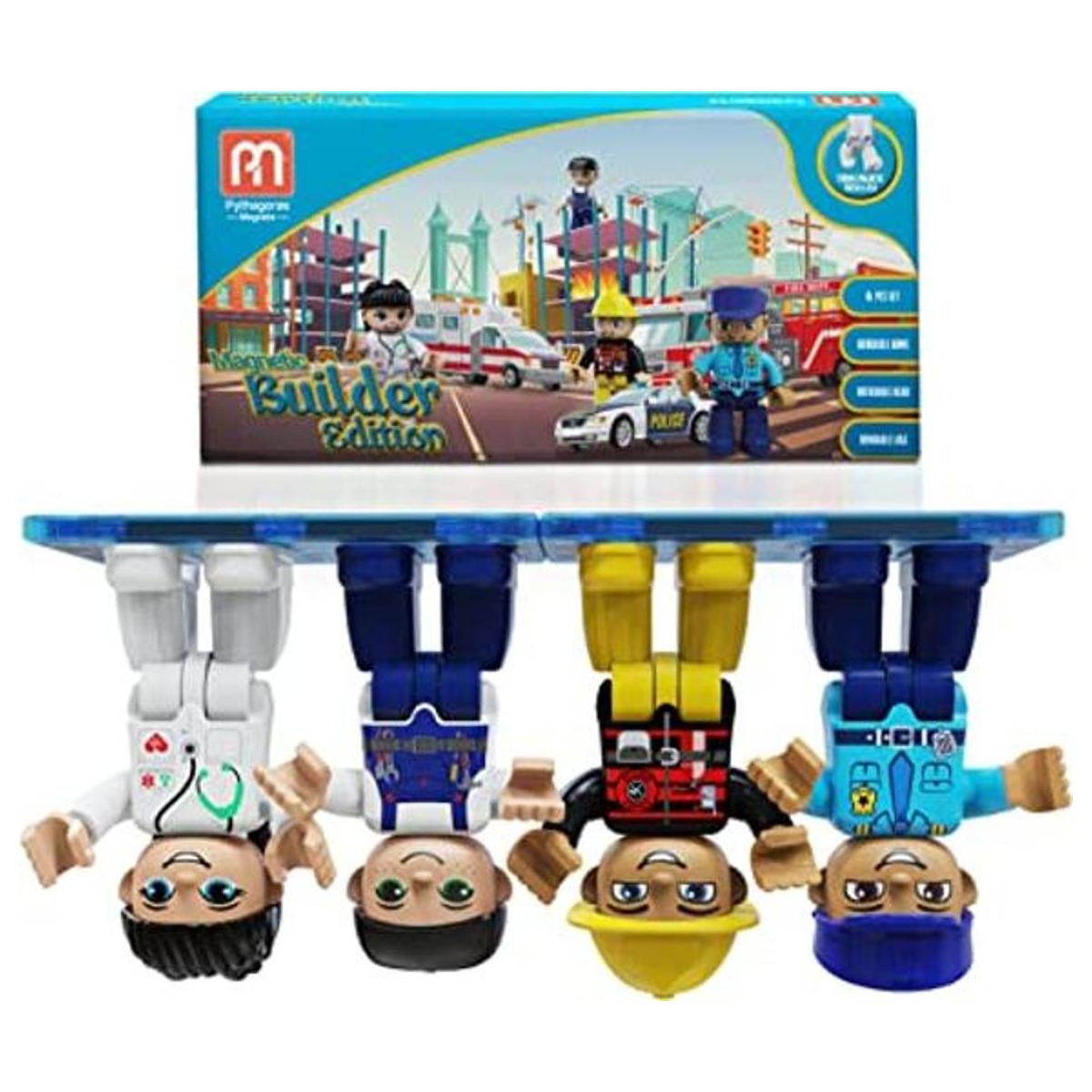 Phytagoras Juego de juguetes magnéticos de construcción