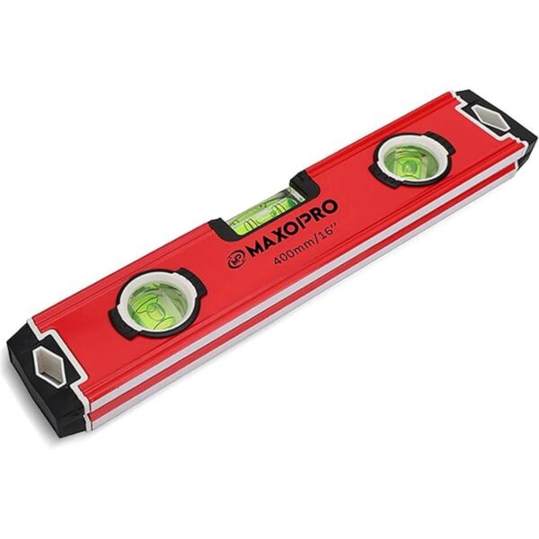 MaxoPro Nivel de burbuja magnético de 16 pulgadas nivel_1