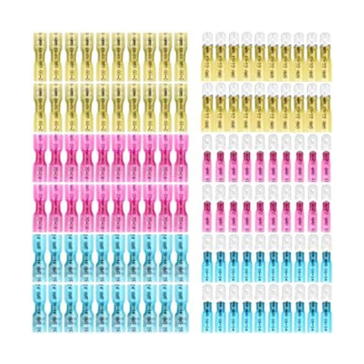 PRECIHW 250 conectores de pala termoencogible conectores