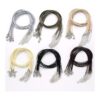 Coeufuedy 60 piezas de cordón encerado para collares_3