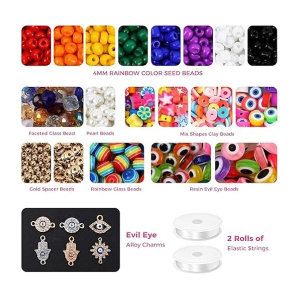 Más de 1700 cuentas de mal de ojo para hacer joyas_3