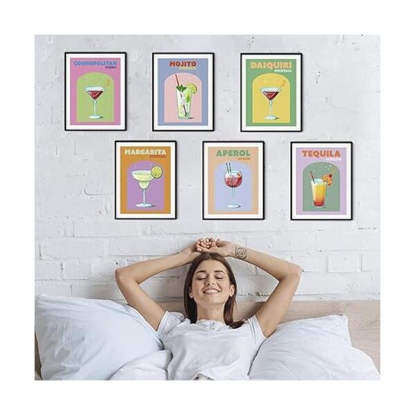Decoración de habitación preppy para decoración de pared_4