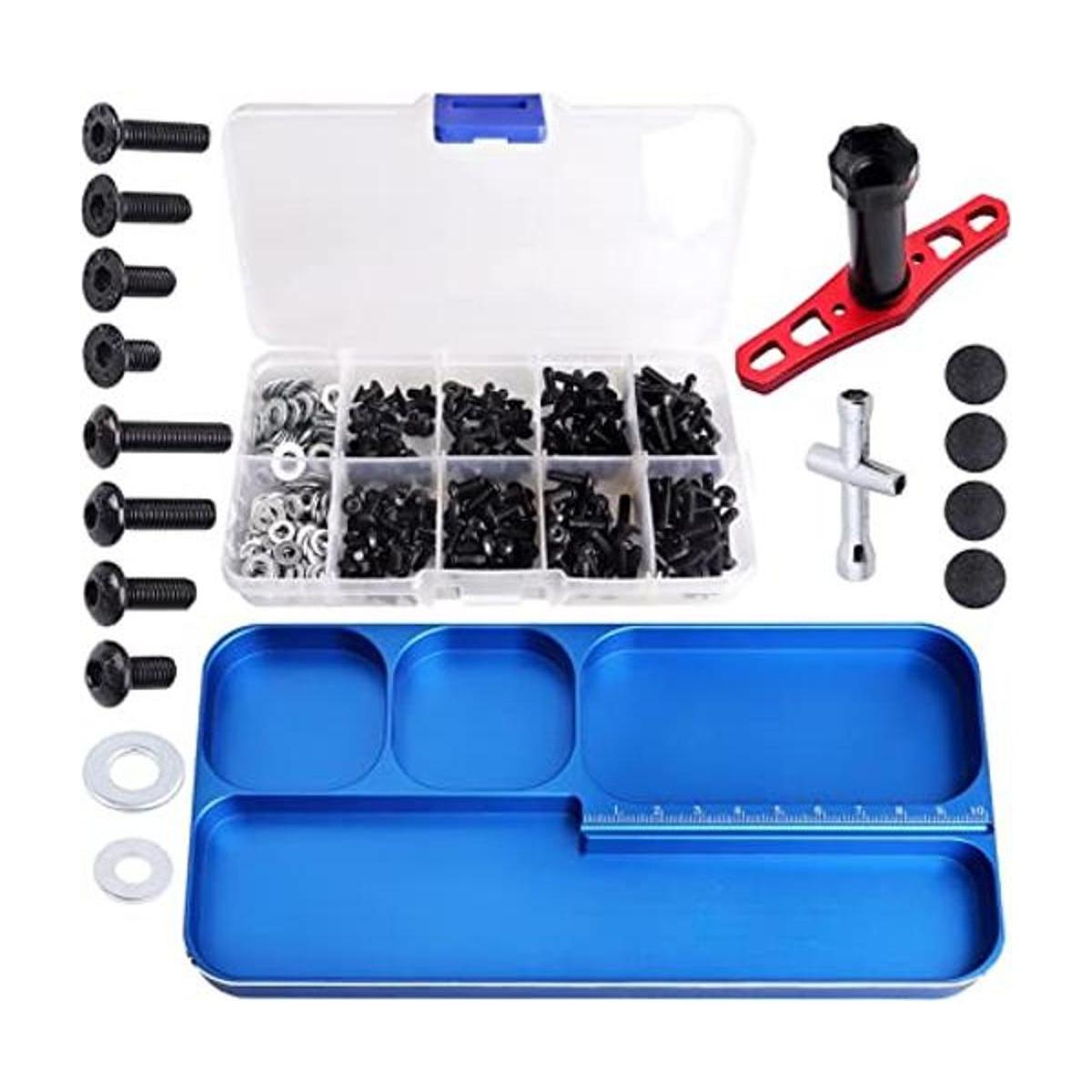 CrazyHobby Kit de tornillos RC Surtido de tornillos