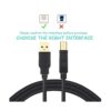 Cable de impresora USB 2.0 XBOHJOE Cable de impresora USB_3