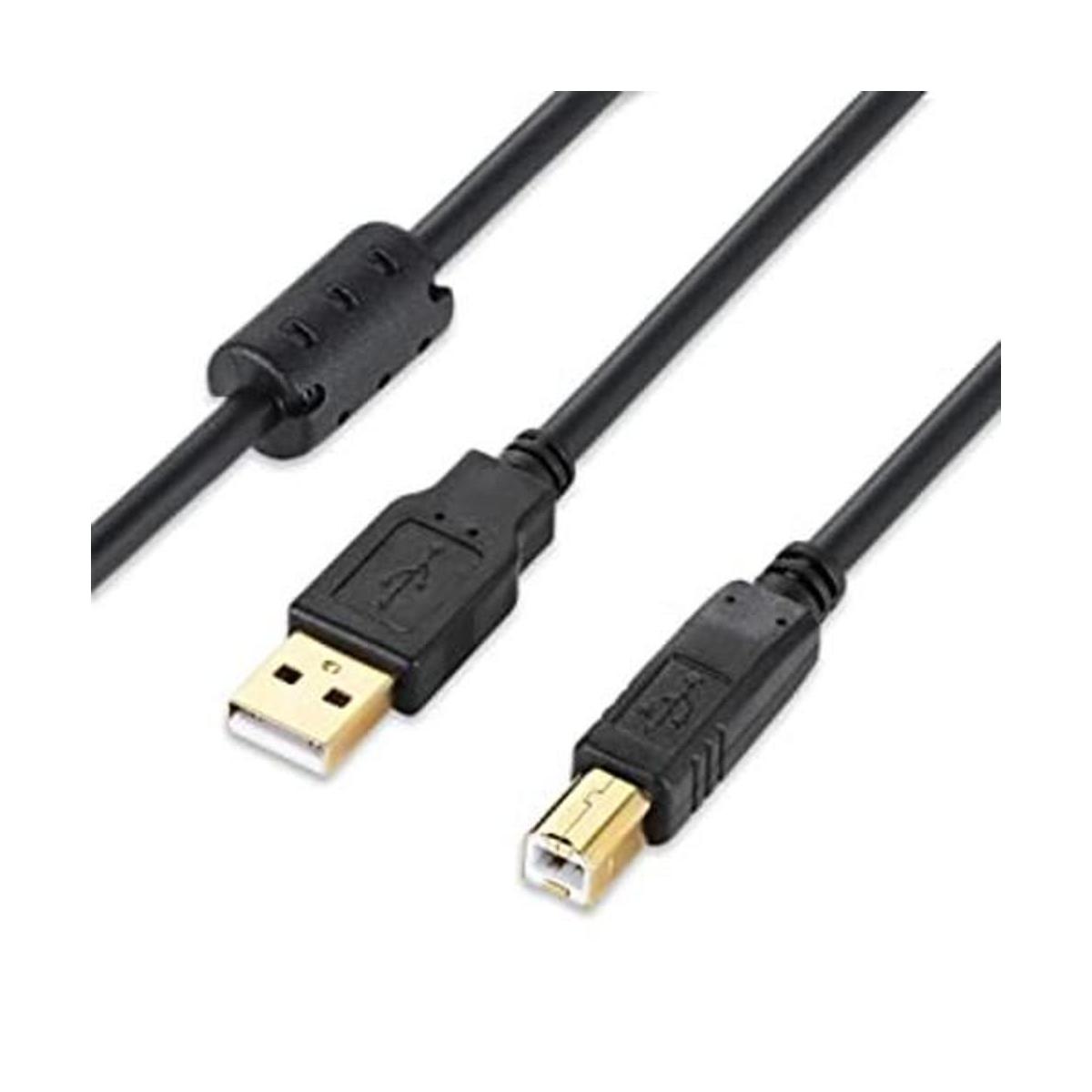 Cable de impresora USB 2.0 XBOHJOE Cable de impresora USB