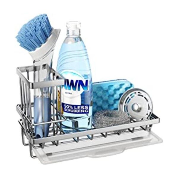 Organizador para fregadero soporte de esponja de cocina_1