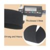 JESEP 1 12 inch 10 Yards Knit Elastic Band Black_4