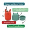 Toy Appétit Juguetes de baño de silicona sin moho para_5