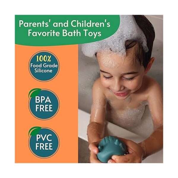 Toy Appétit Juguetes de baño de silicona sin moho para_2