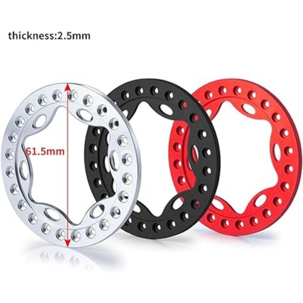 RCLIONS 4 anillos de repuesto para llantas RC Beadlock de_2