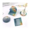 Szecl 4 moldes de silicona para posavasos de resina epoxi_3