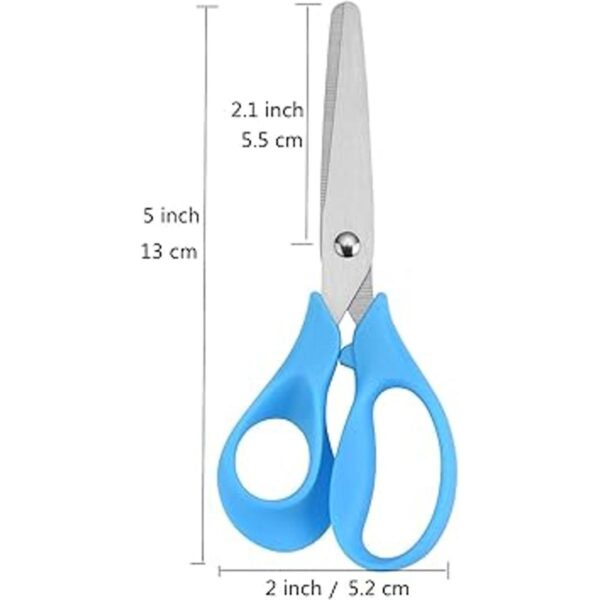 Tijeras para zurdos para niños 5 pulgadas para zurdos_3
