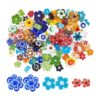 OLYCRAFT 236 cuentas de cristal hechas a mano Millefiori_1