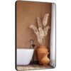 SNUGACE Espejo de tocador negro mate para baño espejo_1