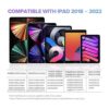 Lápiz óptico para iPad con rechazo de palma 3 luces_2