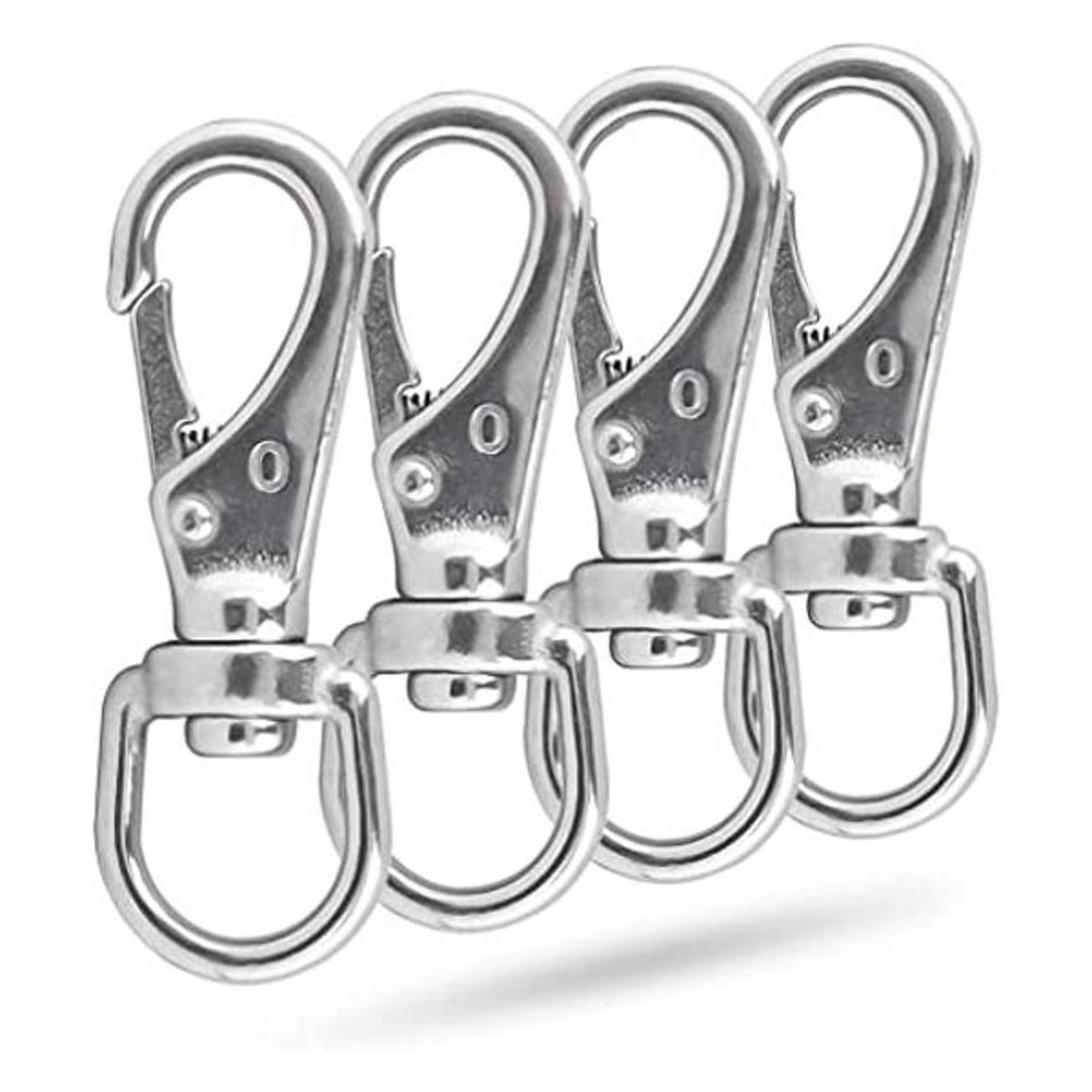 Ekunbuy Swivel Eye Snap Hooks 304 Stainless Steel Heavy