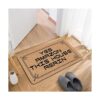 Felpudo frontal de Welcome Mat Yes Amazon This House Again_3