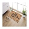Felpudo frontal de Welcome Mat Yes Amazon This House Again_4