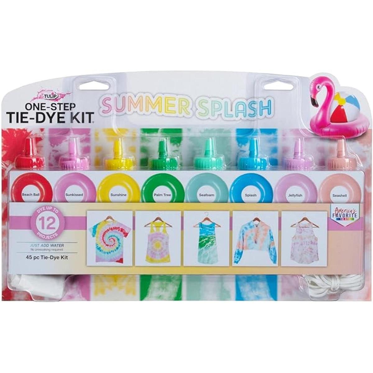 Tulip OneStep TieDye Kit Splash de verano fácil