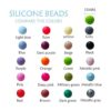 Cuentas de silicona coloridas de 0.59 pulgadas para_2