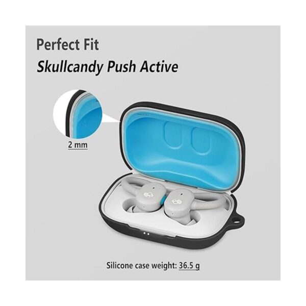 Geiomoo Funda de silicona compatible con Skullcandy Push_2