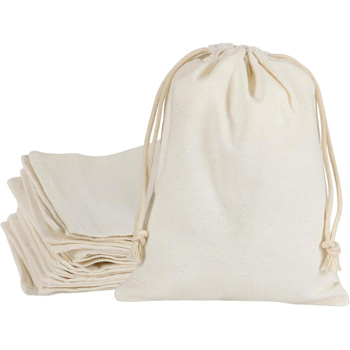 HRX Package 20 bolsas de muselina de 6 x 8 pulgadas bolsa