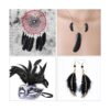 MARFOREVER Plumas negras para manualidades 8 estilos 320_4