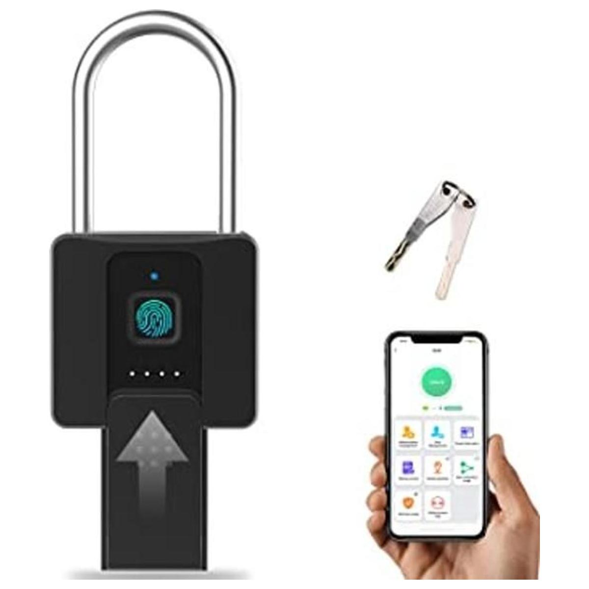 Eseesmart Candado inteligente de grillete largo bloqueo