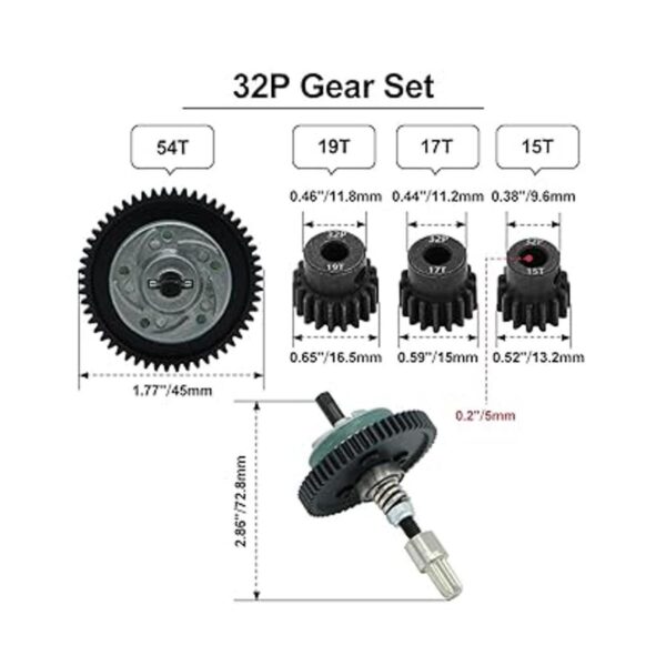 GLOBACT Para 110 Traxxas Slash 4X4 deslizador_2