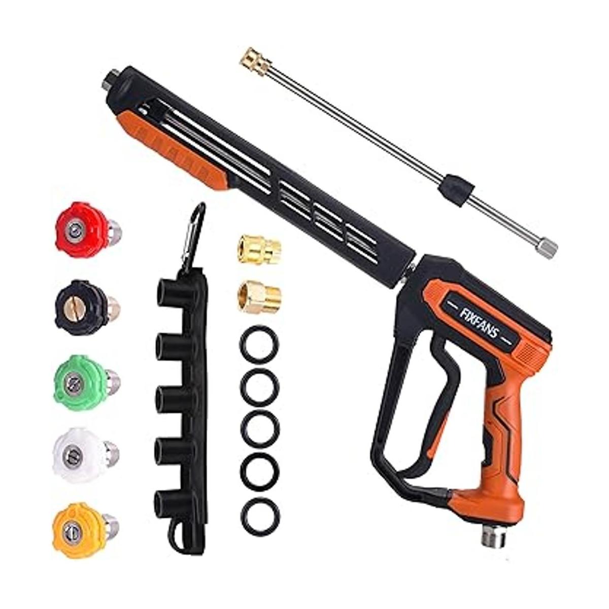 FIXFANS Pressure Washer Gun Kit 4000PSI Power Washer
